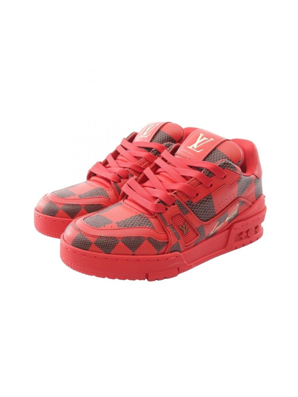 Louis Vuitton Sneakers LV Trainer Line Damier Leather